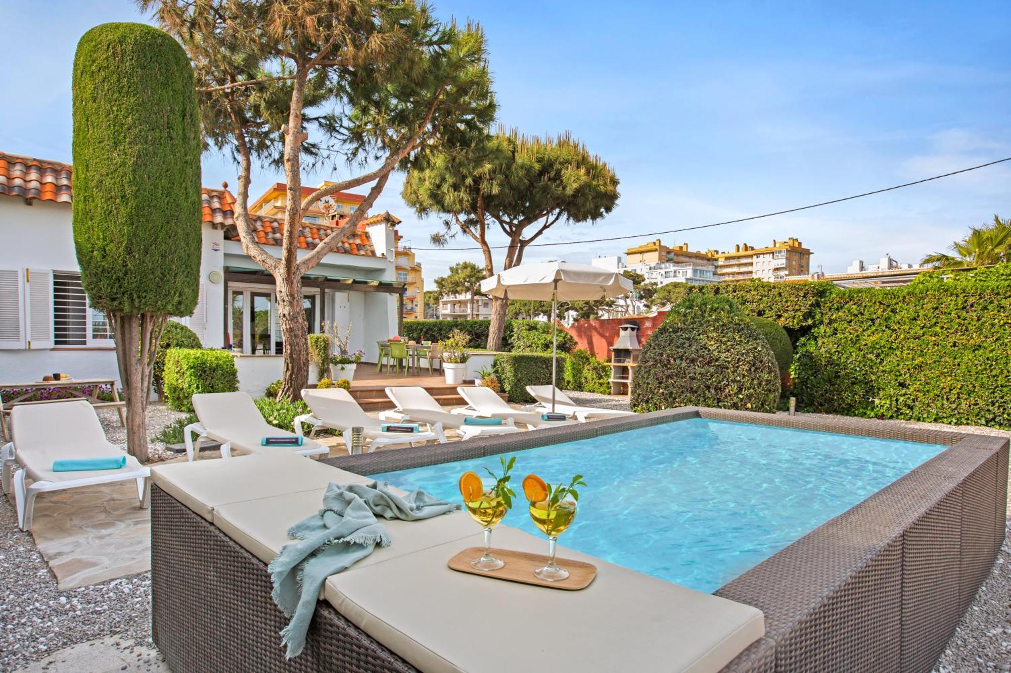Villa Erika Beach House Malgrat de Mar Exteriér fotografie